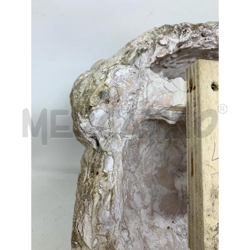 STATUA TESTO GESSO DONNA CAPPELLO  | Mercatino dell'Usato Roma re di roma 5