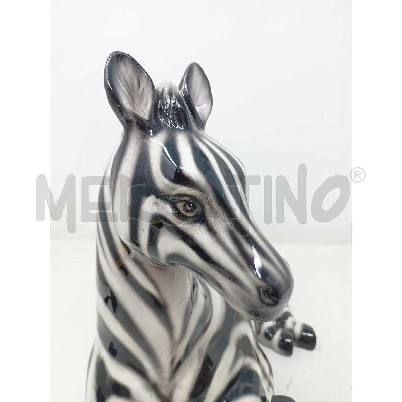 STATUA ZEBRA CAPO DI MONTE | Mercatino dell'Usato Roma re di roma 2