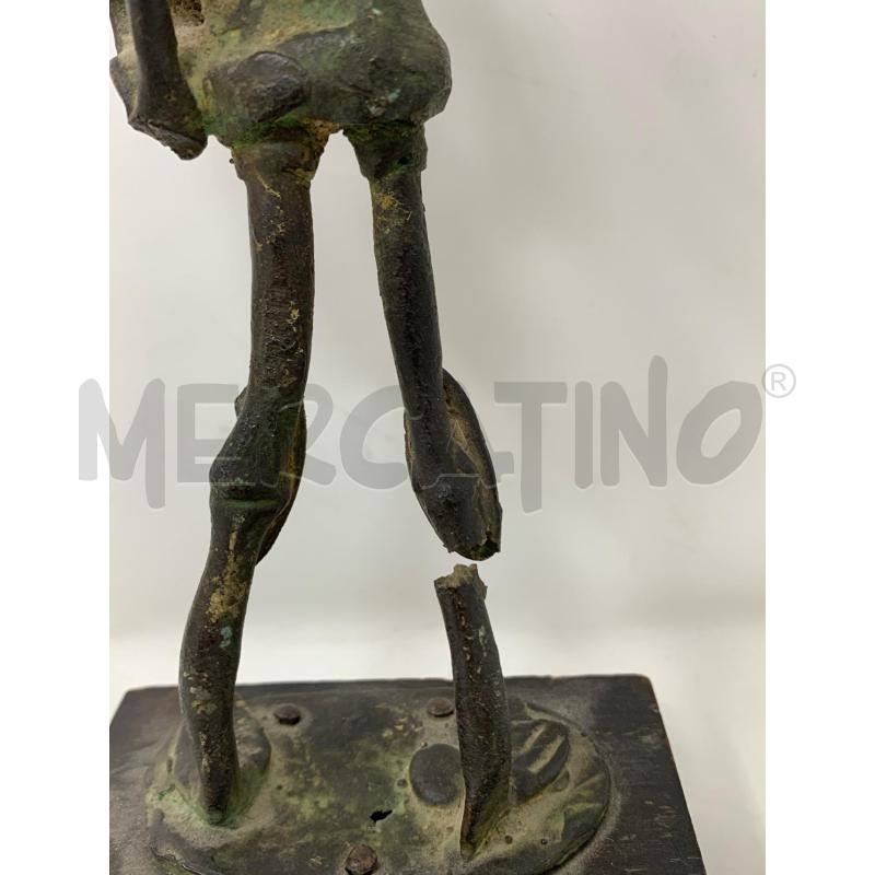 STATUETTA BRONZO GUERRIERO NURAGICO FRANCO D ASPRO | Mercatino dell'Usato Roma re di roma 5