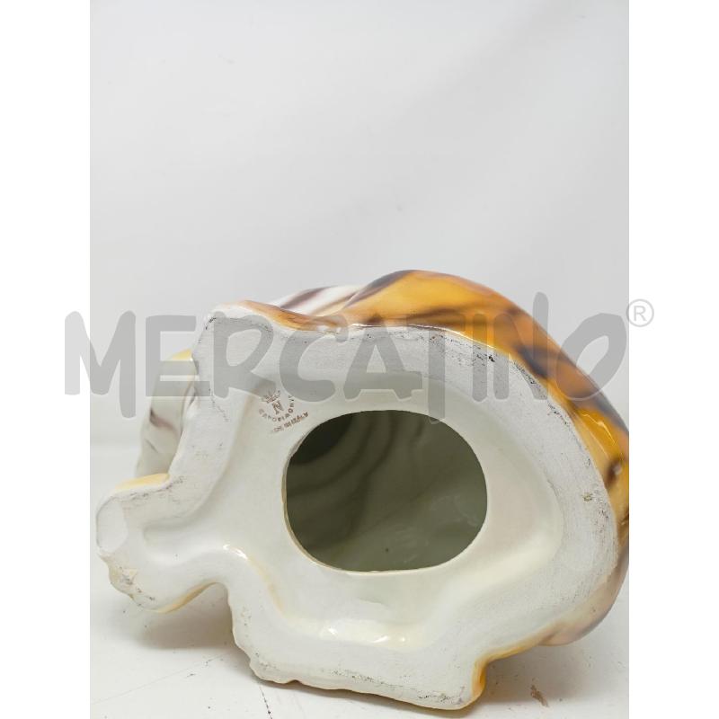 STATUETTA CERAMICA CDM TIGRE ZAMPA ALZATA | Mercatino dell'Usato Roma re di roma 4