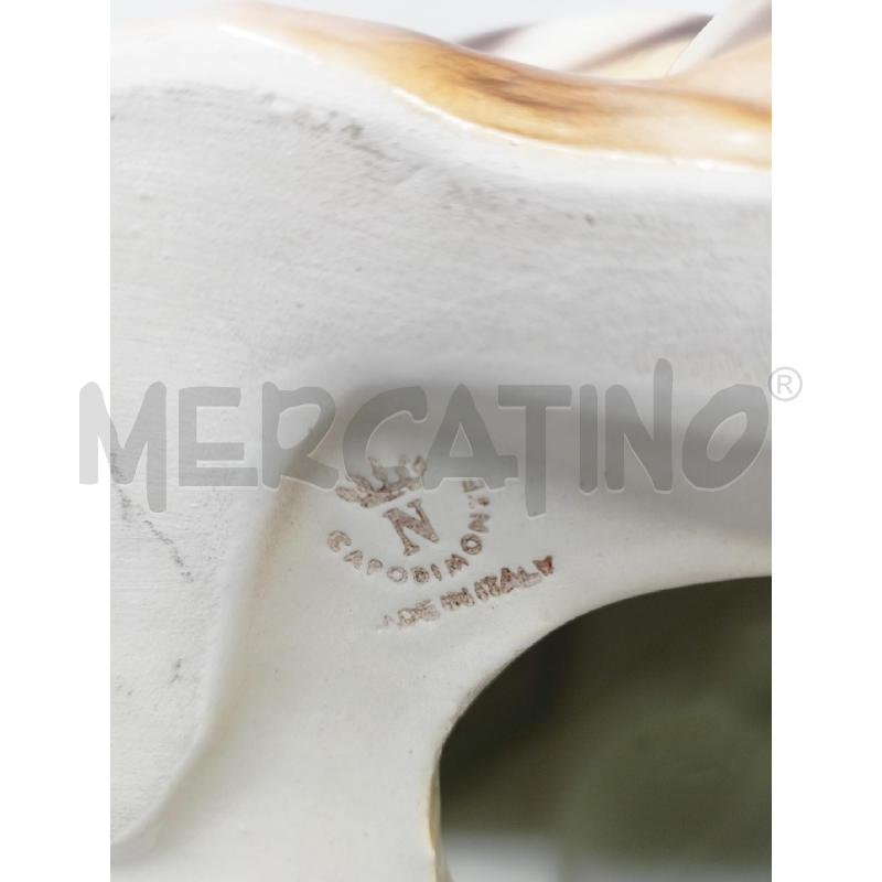 STATUETTA CERAMICA CDM TIGRE ZAMPA ALZATA | Mercatino dell'Usato Roma re di roma 5