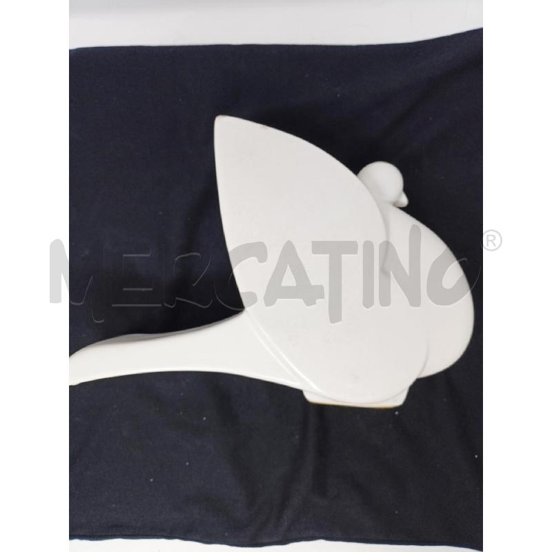 STATUETTA CERAMICA COLOMBA STUDIOLINEA '70 | Mercatino dell'Usato Roma re di roma 1