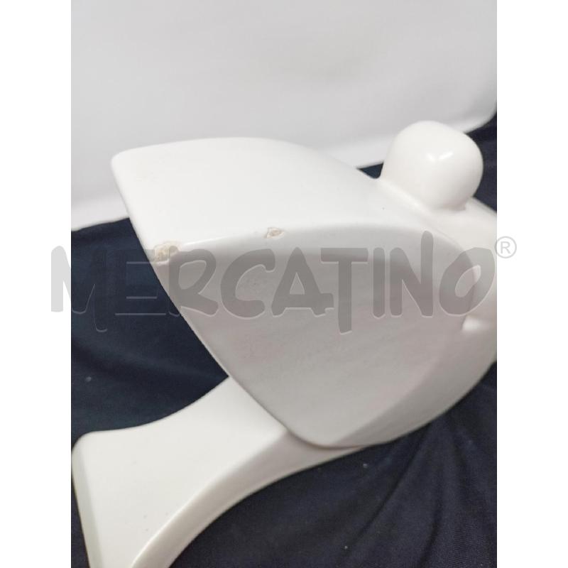 STATUETTA CERAMICA COLOMBA STUDIOLINEA '70 | Mercatino dell'Usato Roma re di roma 4
