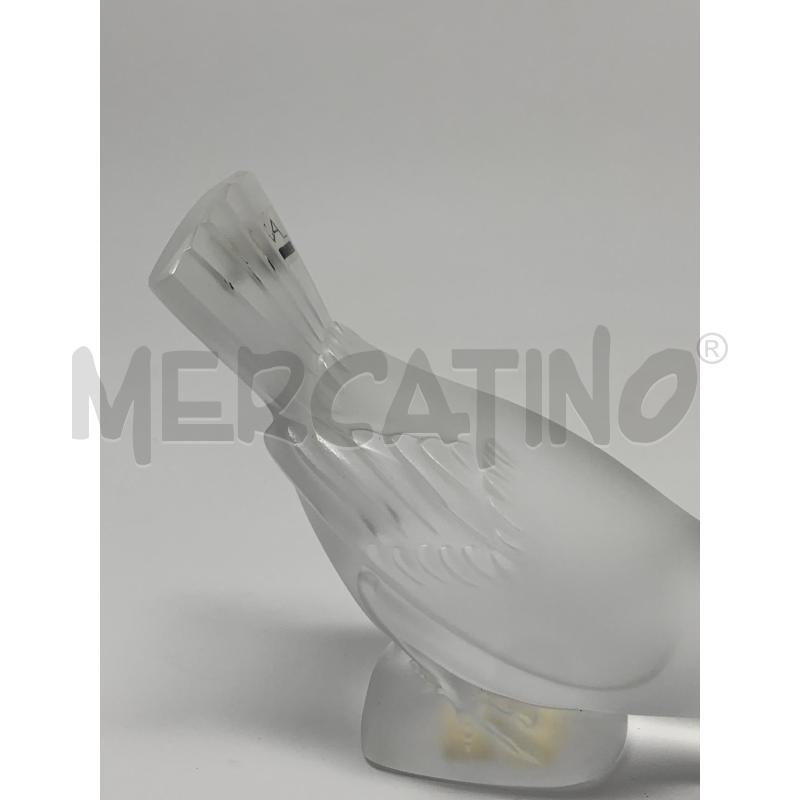 STATUETTA CRISTALLO LALIQUE UCCELLINO | Mercatino dell'Usato Roma re di roma 3