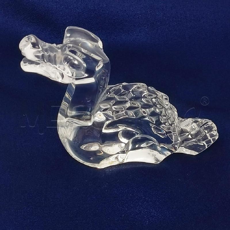 STATUETTA CRISTALLO SERPENTE BACCARAT | Mercatino dell'Usato Roma re di roma 1