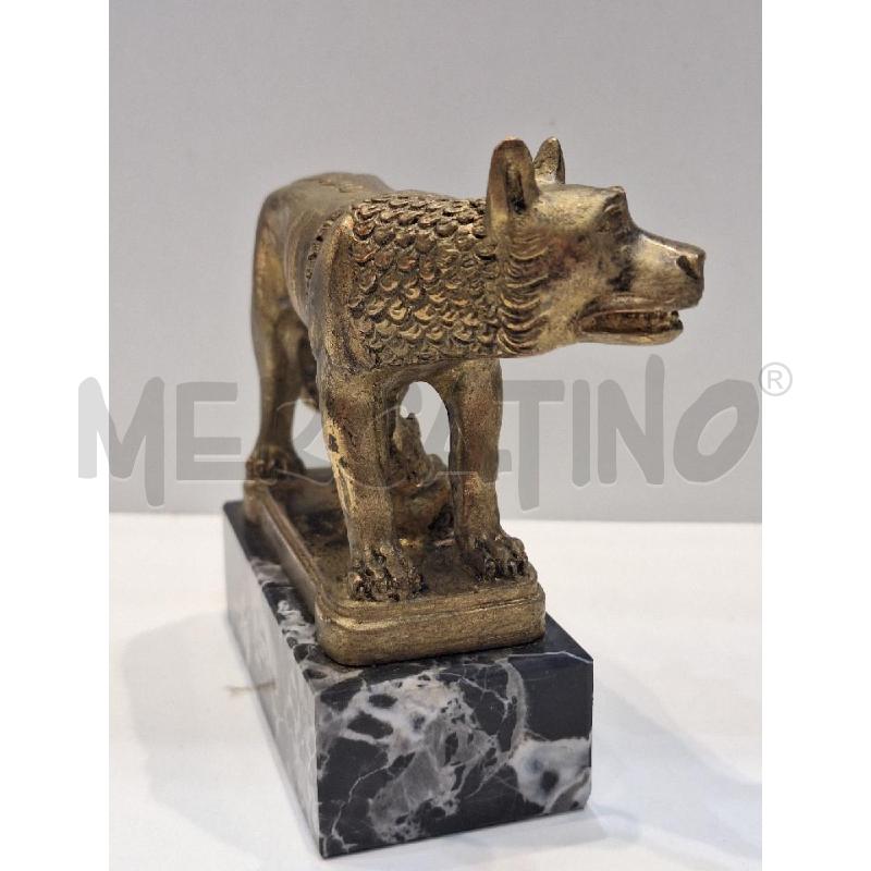 STATUETTA LUPA CAPITOLINA CONI BASE MARMO  | Mercatino dell'Usato Roma re di roma 3