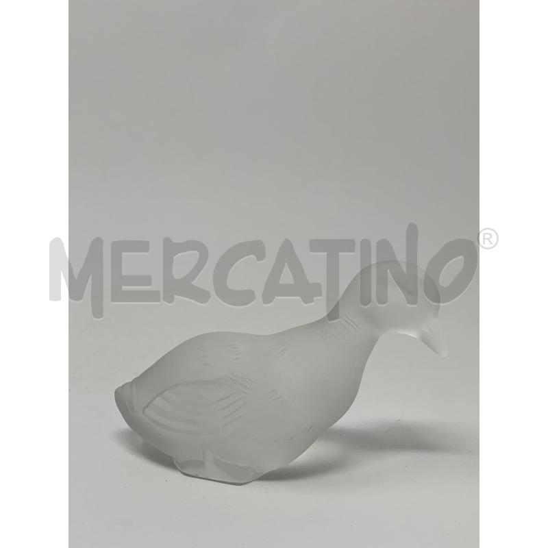 STATUETTA PAPERA BACCARAT | Mercatino dell'Usato Roma re di roma 1