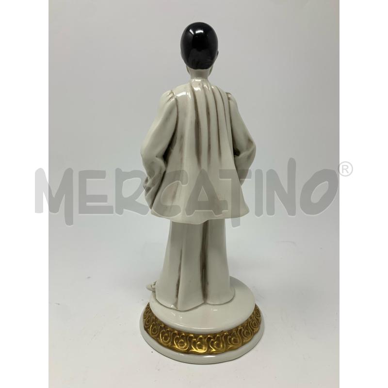 STATUETTA PORCELLANA C.VILLARI PIERROT | Mercatino dell'Usato Roma re di roma 2