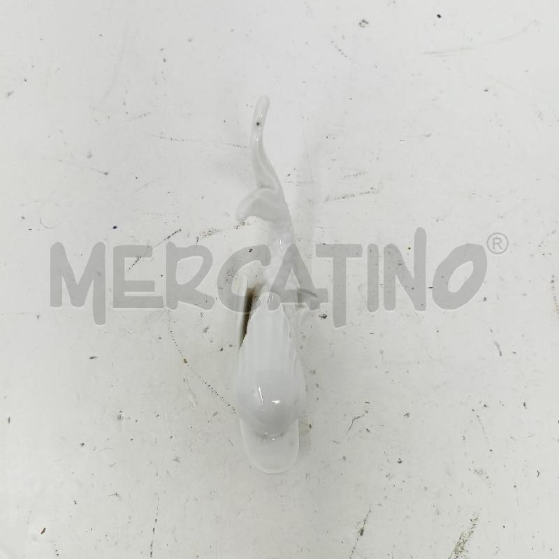 STATUETTA PORCELLANA DELFINO BIANCO GINORI  | Mercatino dell'Usato Roma re di roma 4