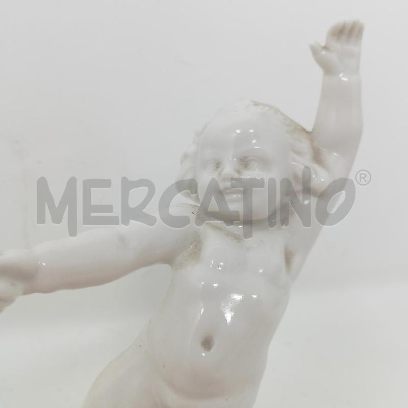 STATUETTA PORCELLANA PUTTI DANZANTI | Mercatino dell'Usato Roma re di roma 3