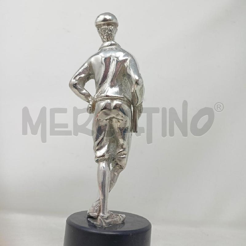 STATUETTA SHEFFIELD GOLGISTA BASE TONDA PIETRA JORDAN  | Mercatino dell'Usato Roma re di roma 4