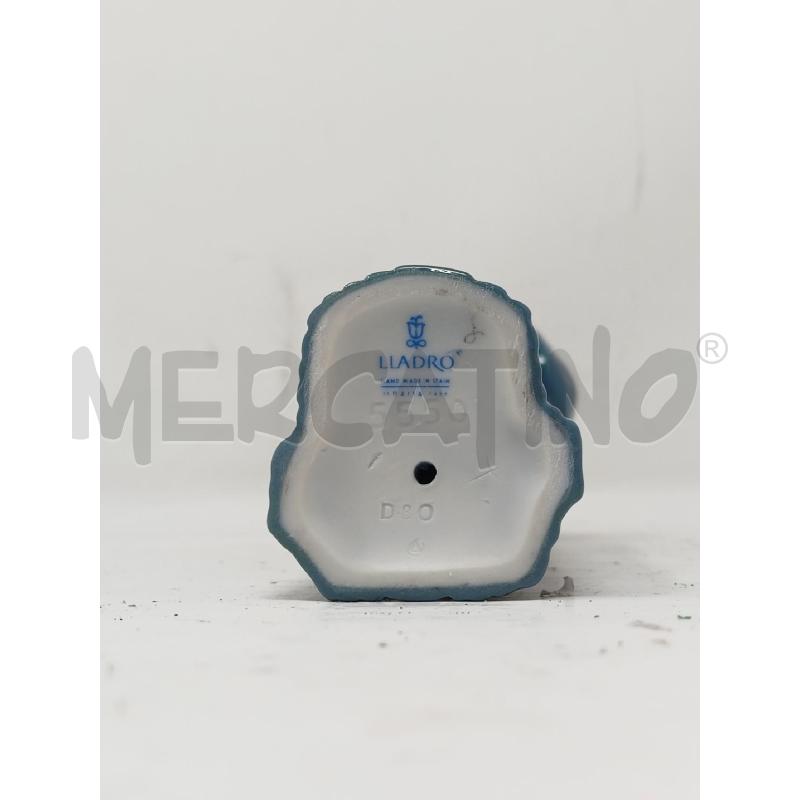 STATUETTA SUORA VESTITO BLU VASO VIOLA FIORE ROSARIO | Mercatino dell'Usato Roma re di roma 4