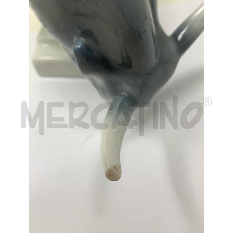 STATUETTA TORO ZSOLNAY PORCELLANA DIFETTO | Mercatino dell'Usato Roma re di roma 4
