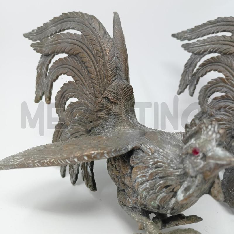 STATUETTE BRONZO GALLI COMBATTENTI  | Mercatino dell'Usato Roma re di roma 2