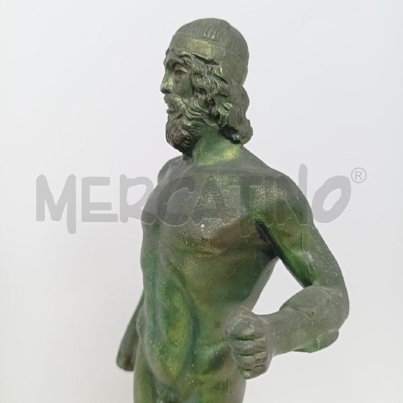 STATUETTE COPPIA BRONZI RIACE BASE MARMO | Mercatino dell'Usato Roma re di roma 3