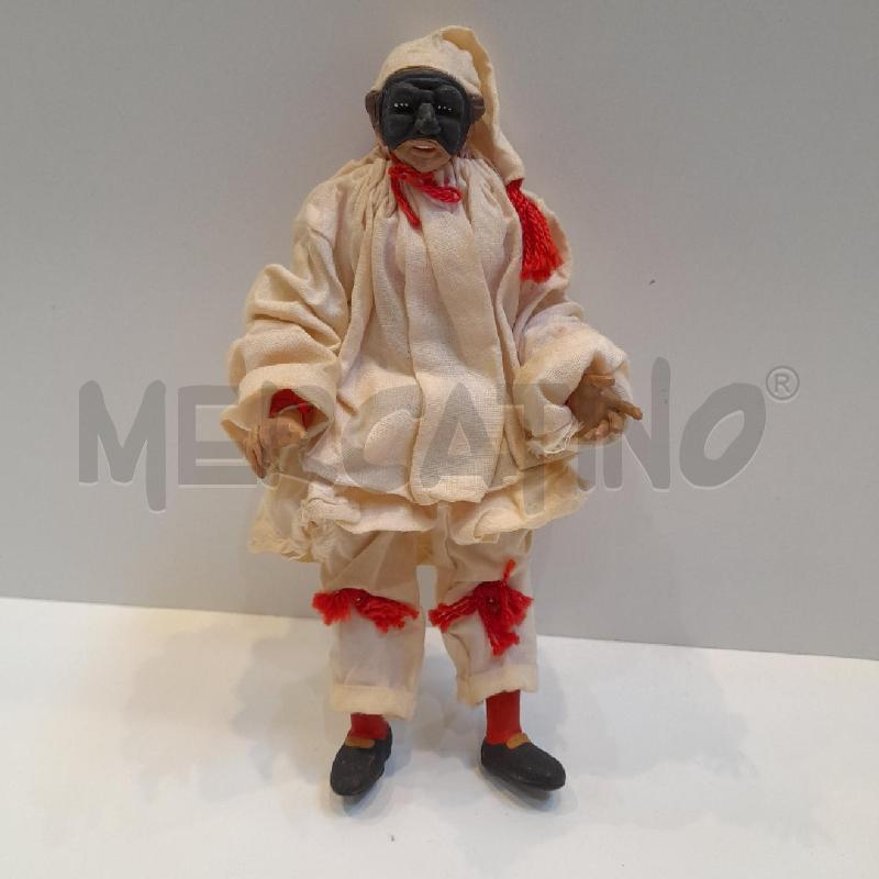 STATUINA PULCINELLA SEDUTO  | Mercatino dell'Usato Roma re di roma 1