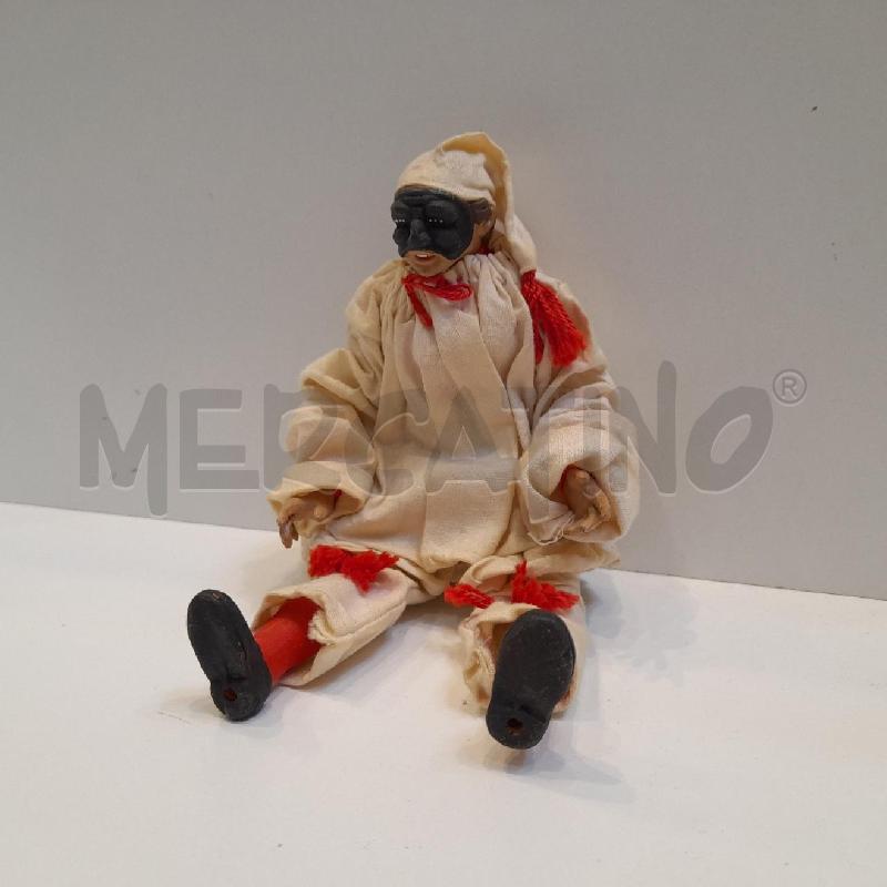 STATUINA PULCINELLA SEDUTO  | Mercatino dell'Usato Roma re di roma 2
