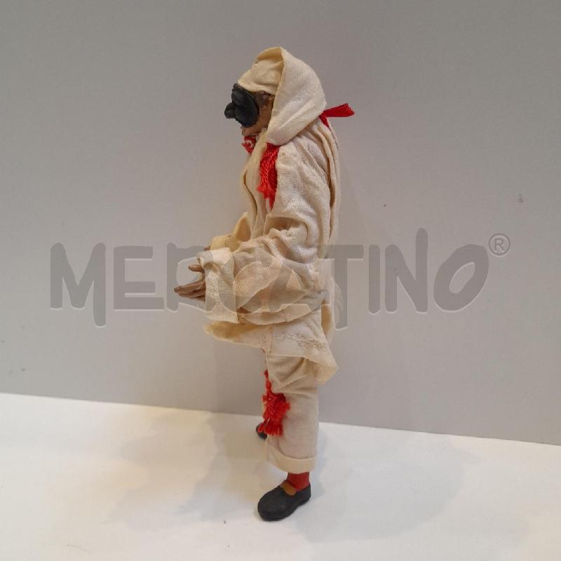 STATUINA PULCINELLA SEDUTO  | Mercatino dell'Usato Roma re di roma 3
