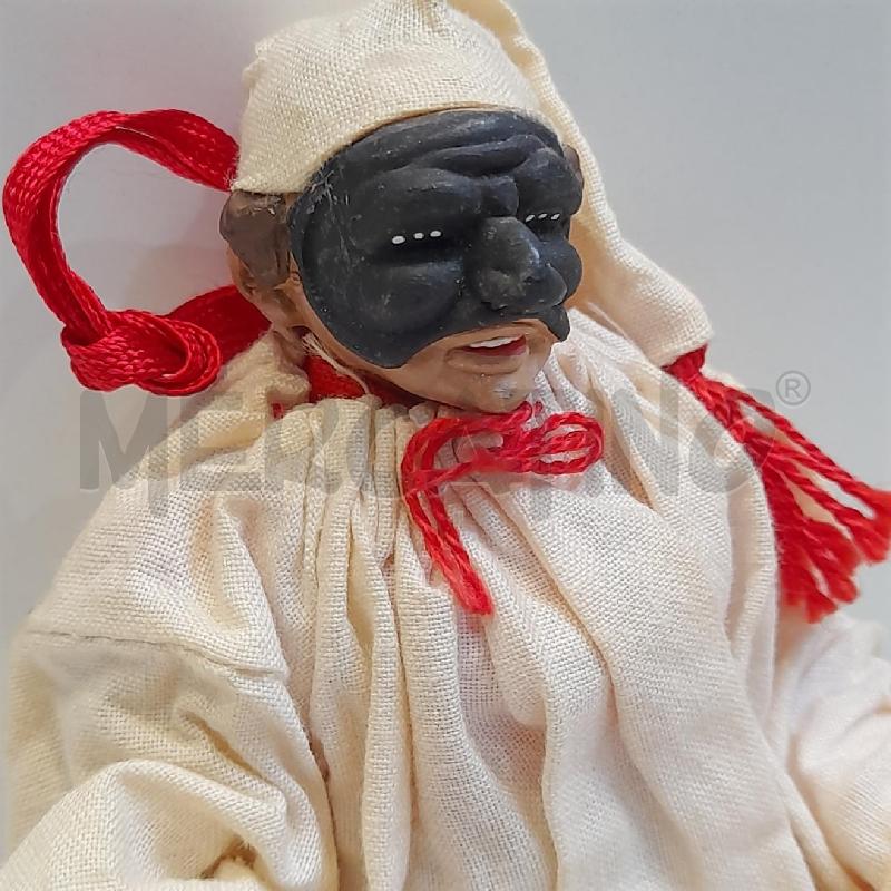 STATUINA PULCINELLA SEDUTO  | Mercatino dell'Usato Roma re di roma 5