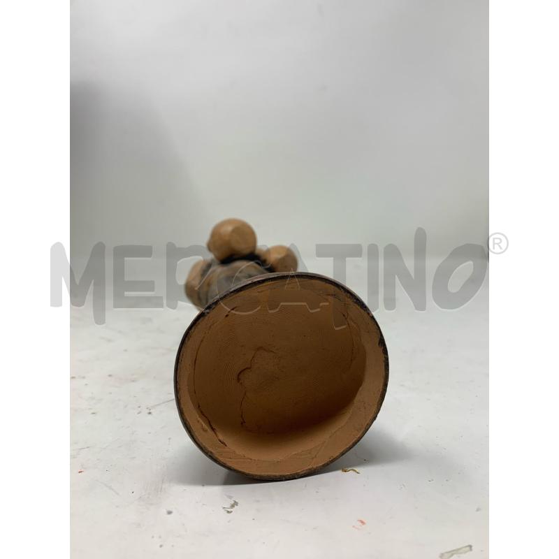 STATUINA TERRACPTTA PRESEPE ARTIGIANALE CAPPELLO ROSSO | Mercatino dell'Usato Roma re di roma 5