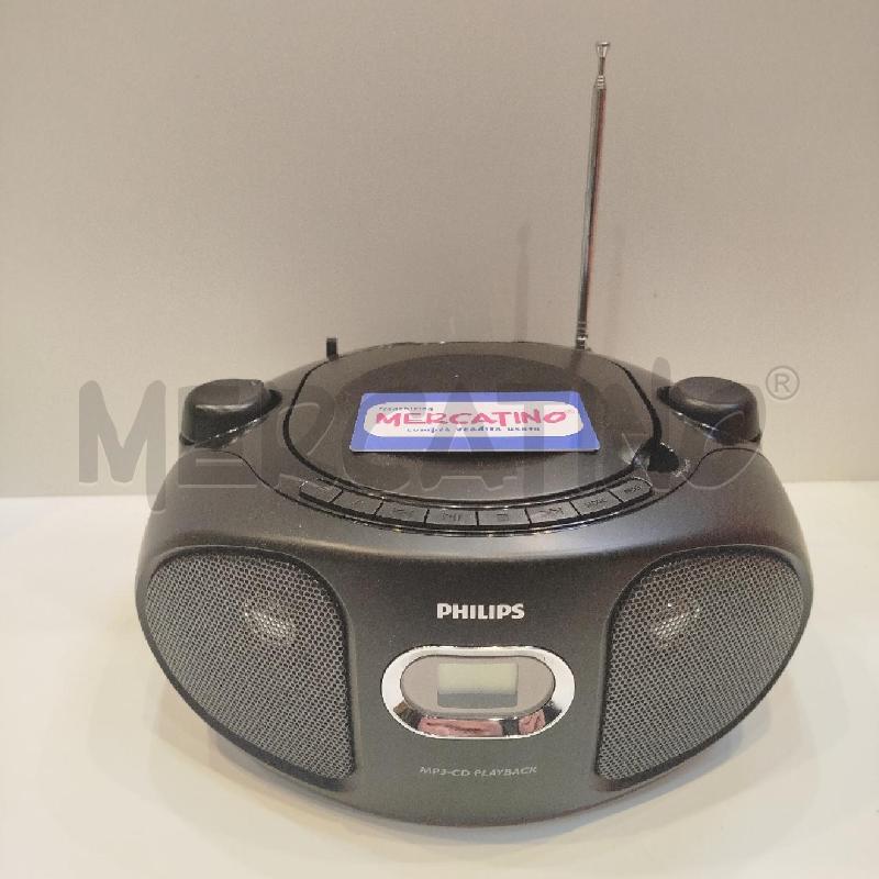 STEREO CD PORTATILE PHILIPS  AZ305/12  | Mercatino dell'Usato Roma re di roma 1