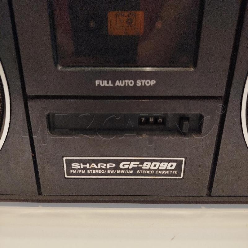 STEREO SHARP GF-9090 BOOMBOX GHETTOBLASTER NON FUNZIONANTE | Mercatino dell'Usato Roma re di roma 2