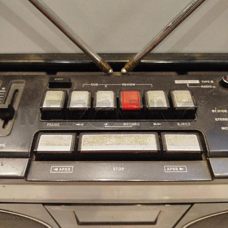 STEREO SHARP GF-9090 BOOMBOX GHETTOBLASTER NON FUNZIONANTE | Mercatino dell'Usato Roma re di roma 3