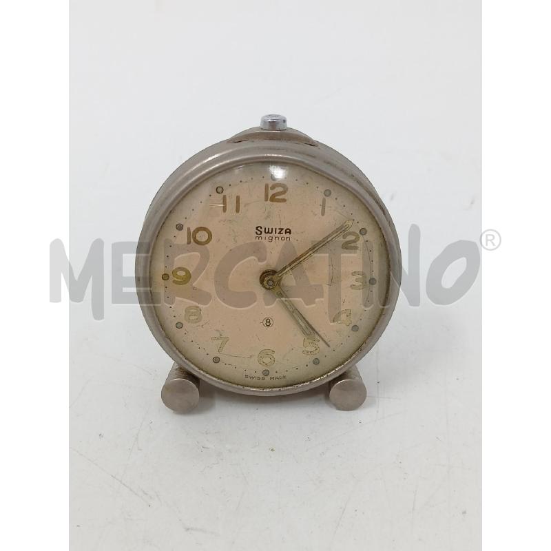 SVEGLIA EPOCA SWIZA MIGNON ANNI 60 CARICA MANUALE  | Mercatino dell'Usato Roma re di roma 1