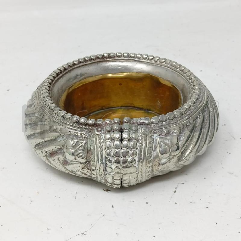SVUOTA TASCHE SILVER OTTONE B PALLINI RIGHE OBLIQUE | Mercatino dell'Usato Roma re di roma 1