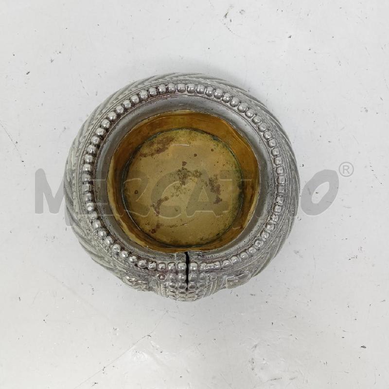 SVUOTA TASCHE SILVER OTTONE B PALLINI RIGHE OBLIQUE | Mercatino dell'Usato Roma re di roma 2