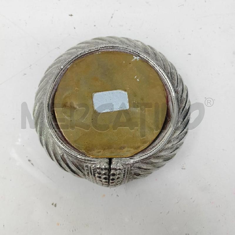 SVUOTA TASCHE SILVER OTTONE B PALLINI RIGHE OBLIQUE | Mercatino dell'Usato Roma re di roma 4