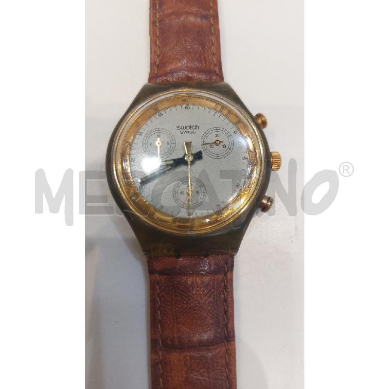 SWATCH CHRONO GOLDGINGER SCM1000  | Mercatino dell'Usato Roma re di roma 3