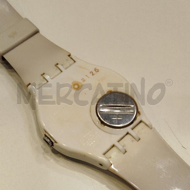 SWATCH JUST WHITE COD.GW1510 TEST OK FUNZIONANTE | Mercatino dell'Usato Roma re di roma 5