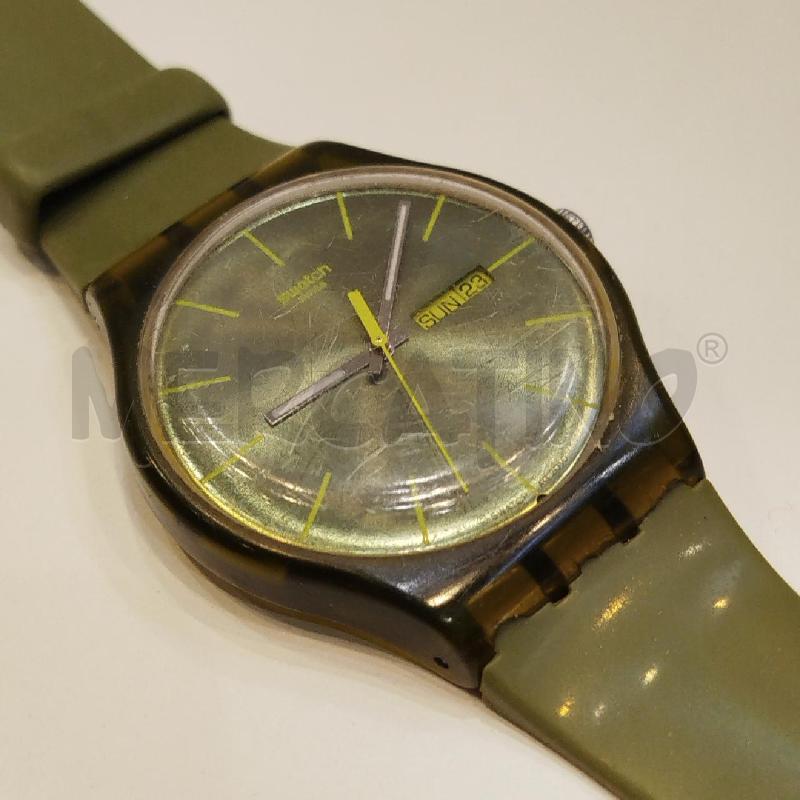 SWATCH OLIVE REBEL COD.SUOG700 TEST OK FUNZIONANTE | Mercatino dell'Usato Roma re di roma 2