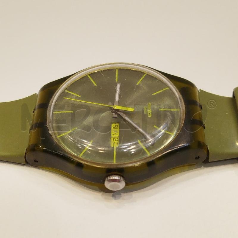 SWATCH OLIVE REBEL COD.SUOG700 TEST OK FUNZIONANTE | Mercatino dell'Usato Roma re di roma 3