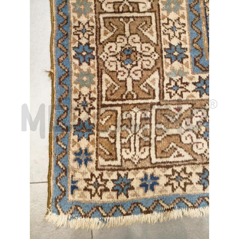 TAPPETO 188X140 PERSIANO GRIGLIA FONDO BLU | Mercatino dell'Usato Roma re di roma 2