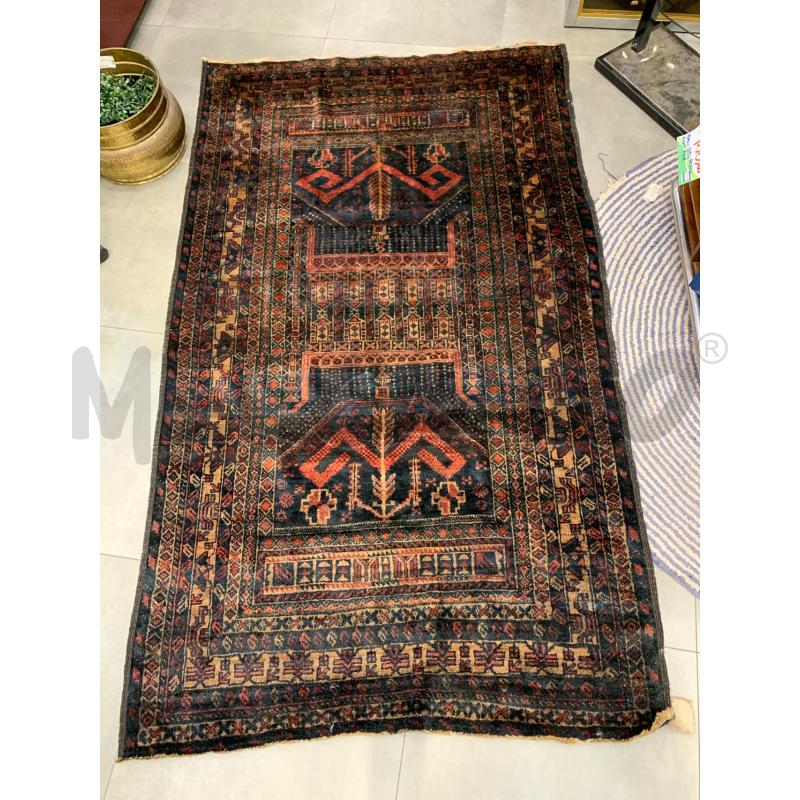 TAPPETO 204X120 SETA TONI ROSSI SCURI GEOMETRICO SPIGHE CENTRALI  | Mercatino dell'Usato Roma re di roma 1