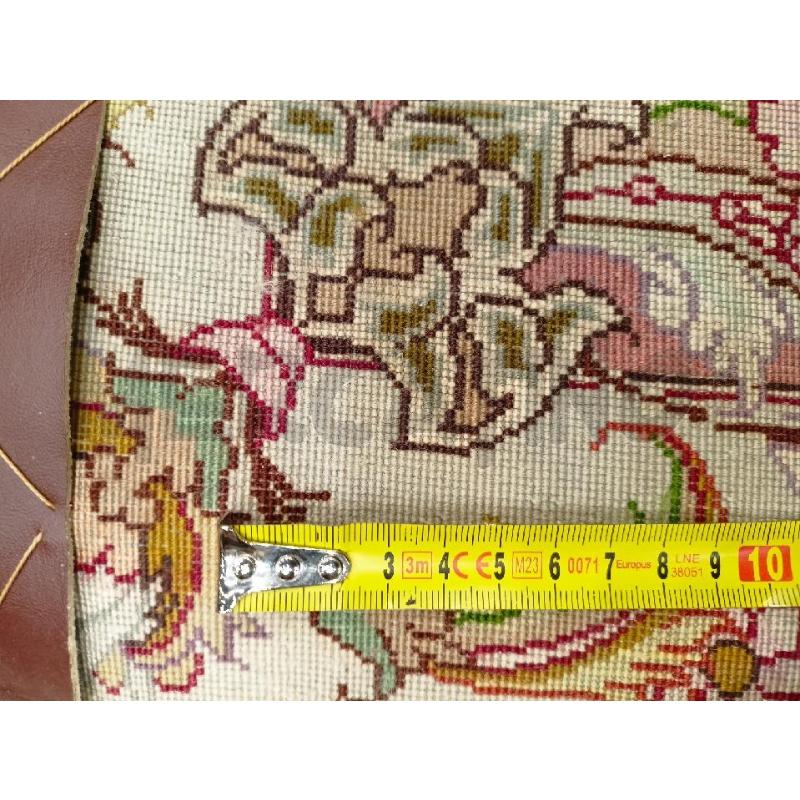 TAPPETO 204X150 ORDITO IN SETA FONDO ROSA  | Mercatino dell'Usato Roma re di roma 4