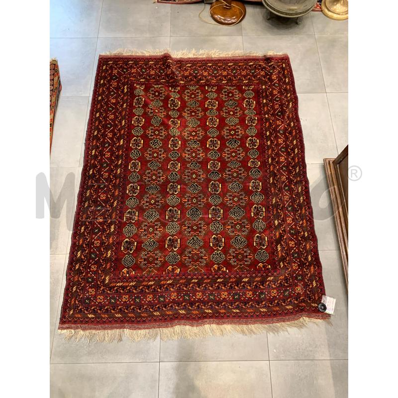 TAPPETO 205X160 TURCO ROSSO SCURO STILE BUKARA | Mercatino dell'Usato Roma re di roma 1