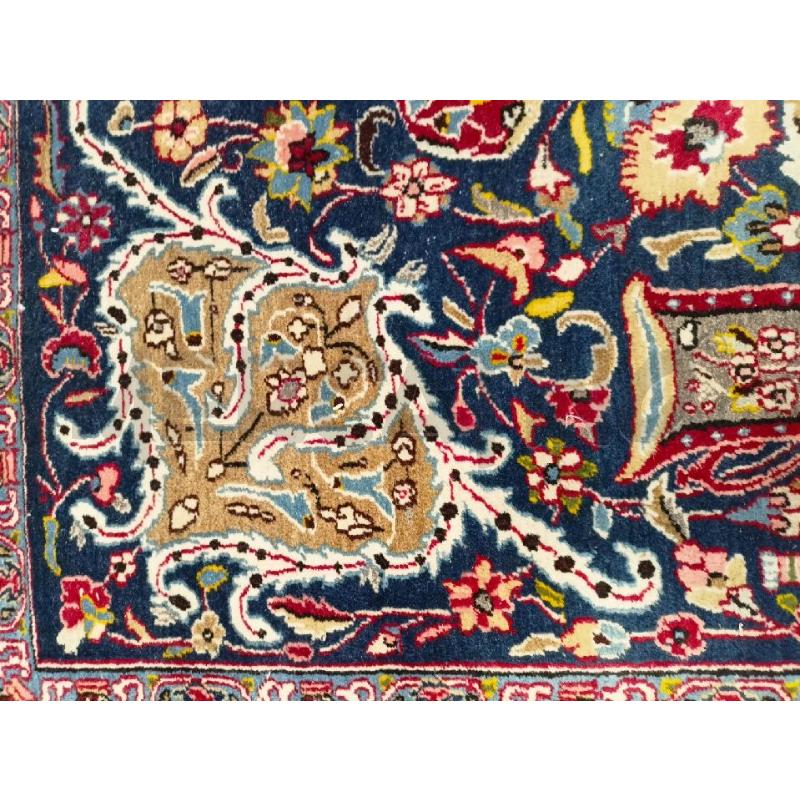 TAPPETO 220X140 PERSIANO ROSSO BLU GIALLO FLORELAE  | Mercatino dell'Usato Roma re di roma 4