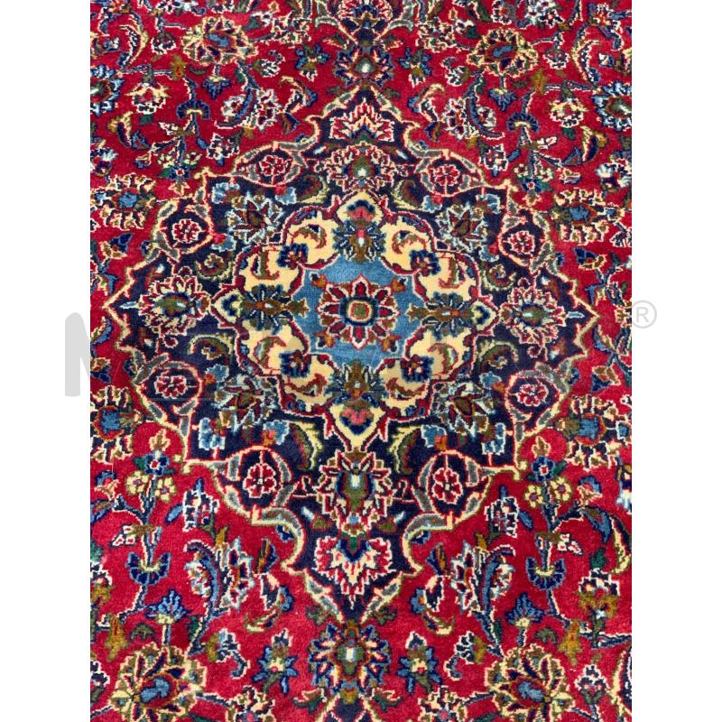 TAPPETO KASHAR PERSIA 300X193 BPRDP ROSSO BLU ROSONE BLU CENTRALE | Mercatino dell'Usato Roma re di roma 3