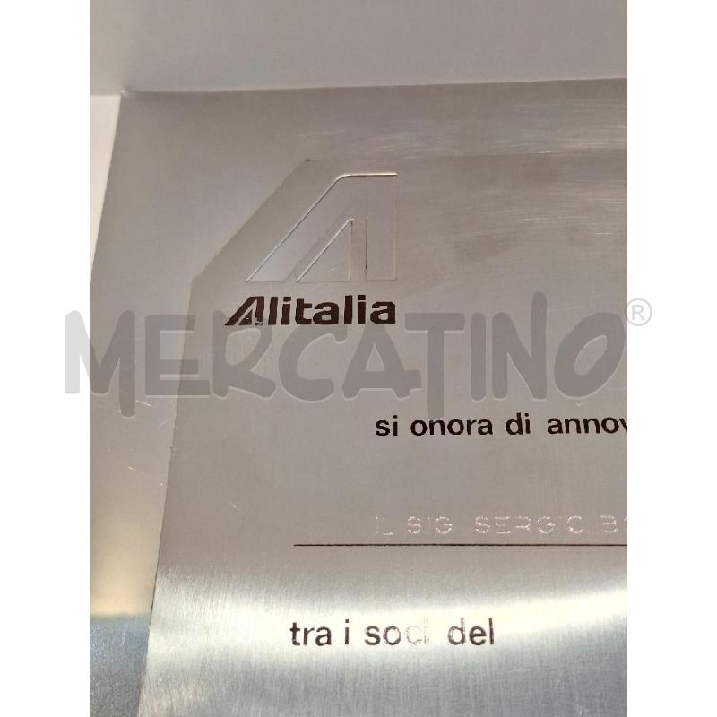 TARGA FRECCIA ALATA WINGED ARROW CLUB 1981 | Mercatino dell'Usato Roma re di roma 4