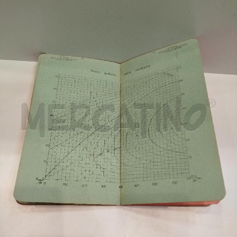 TAVOLE GRAFICO-NUMERICHE DI TIRO OBICE E GRANATA 152/13 MINISTERO DELLA GUERRA 1933 ARTIGLIERIA | Mercatino dell'Usato Roma re di roma 5