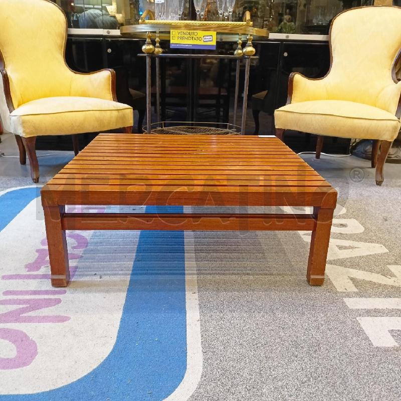TAVOLINO BASSO IN TEAK | Mercatino dell'Usato Roma re di roma 1