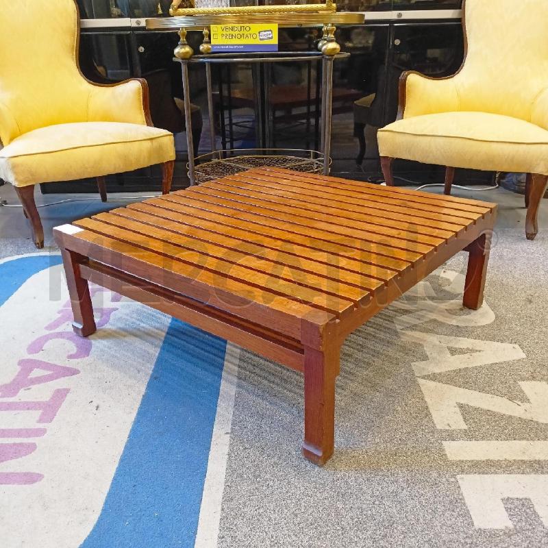 TAVOLINO BASSO IN TEAK | Mercatino dell'Usato Roma re di roma 3
