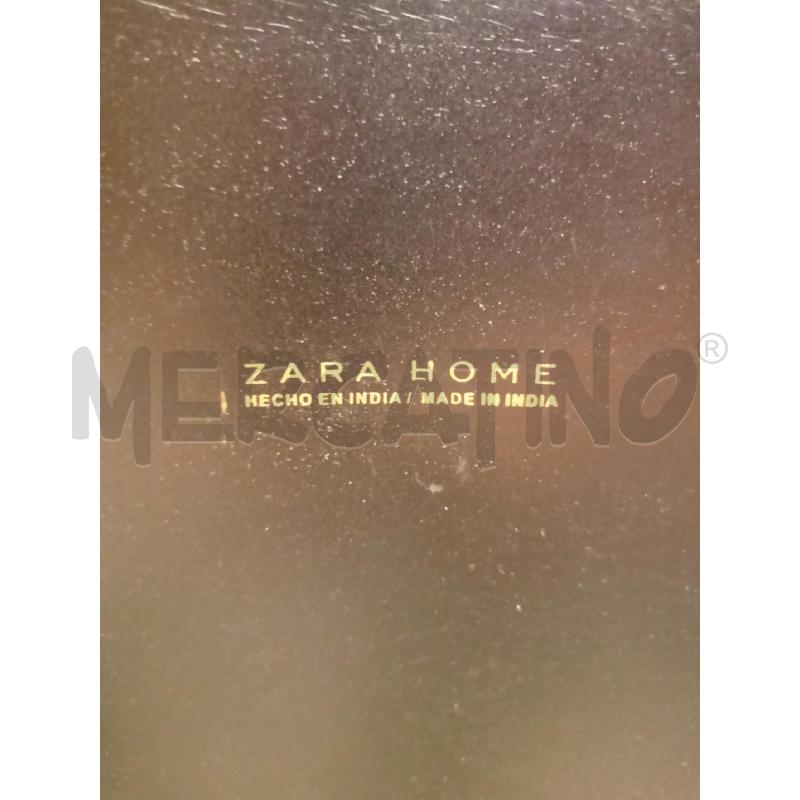 TAVOLINO ZARA HOME NERO PIEDI OTTONATI | Mercatino dell'Usato Roma re di roma 5