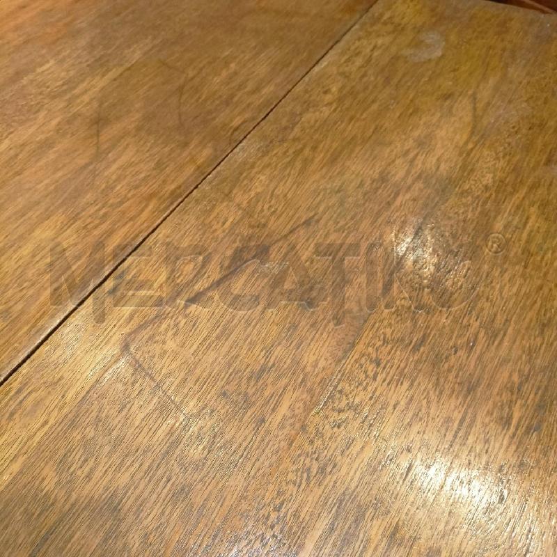 TAVOLO BANDELLE LEGNO NOCE | Mercatino dell'Usato Roma re di roma 5