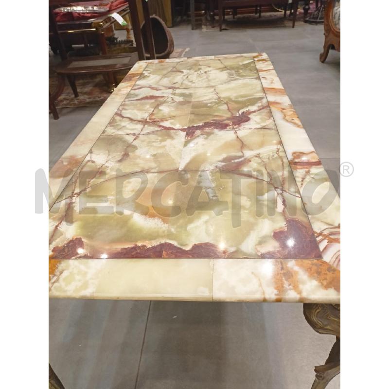 TAVOLO BASSO P MARMO STRUTT BRONZO | Mercatino dell'Usato Roma re di roma 3