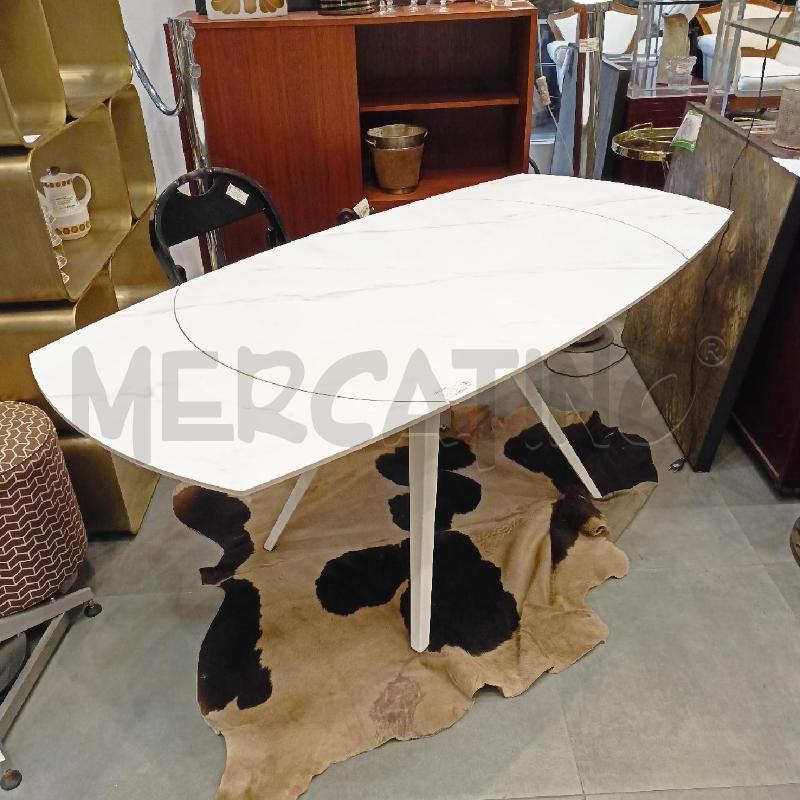 TAVOLO KYOTO ALLUNGABILE PIANO SATINATO | Mercatino dell'Usato Roma re di roma 5