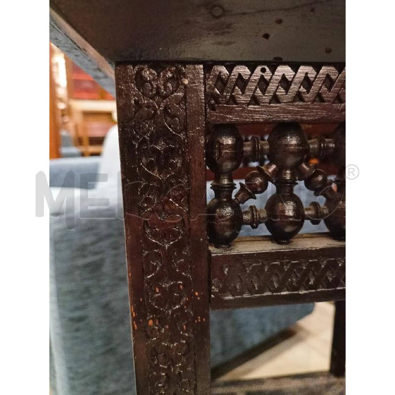 TAVOLO NERO 1 RIP INT MADREPERL STILE ETNICO | Mercatino dell'Usato Roma re di roma 5